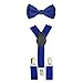 CUTE Baby Toddler Kids Children Boys Plain Elastic Suspender & Bow Tie Set