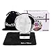MerryNine Professional Crystal Ball Photograph, K9 Crystal Suncatchers Ball with Gift Box, Decorative and Photography Accessory (60mm Ball + 3cm Stand)