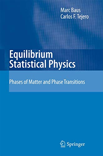 Preisvergleich Produktbild Equilibrium Statistical Physics: Phases of Matter and Phase Transitions