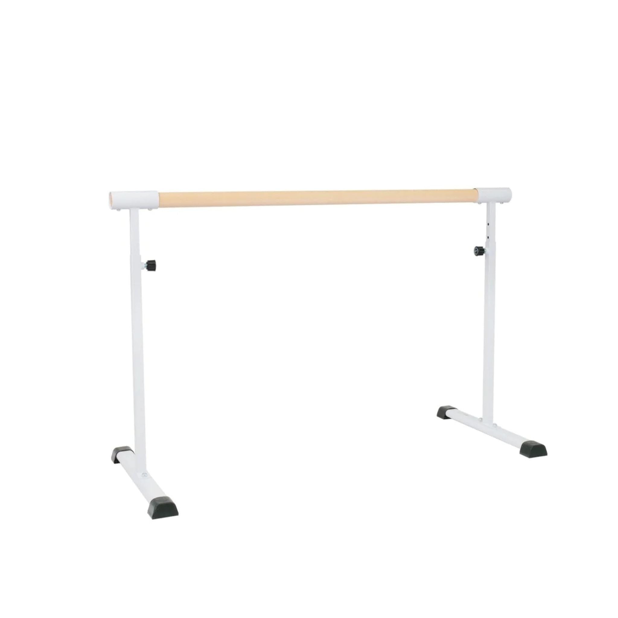 Barra elástica portátil para ballet Cannons UK, 1,1 m, altura ajustable 85-105 cm, pies antideslizantes