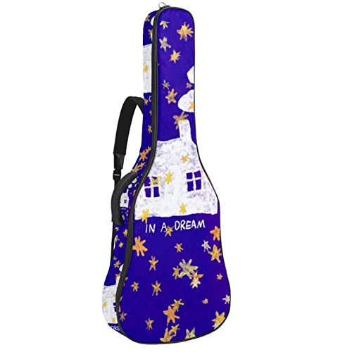 Housse imperméable pour guitare acoustique avec double bandoulière et poche, Multicolore 05, 42.9×16.9×4.7 in… - Les Beatles, Paul McCartney, John Lennon, RIngo Starr, George Harrison Housse imperméable pour guitare acoustique avec double bandoulière et poche, Multicolore 05, 42.9x16.9x4.7 in…