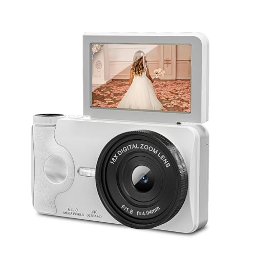 Appareil photo numérique 4K pour immortaliser vos voyages en haute définition 64MP