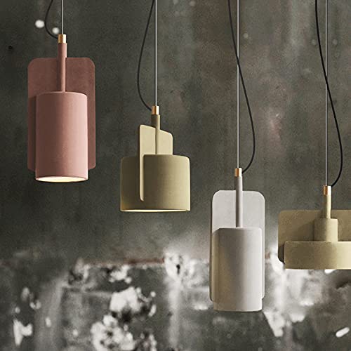 Abat-Jour en béton E27 style ciment industriel pour loft chic - 6