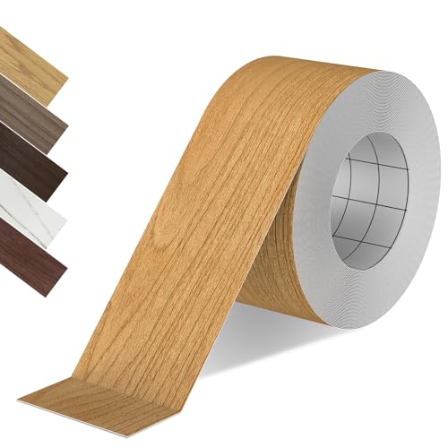 Image of Wood Grain Repair Tape, 2.4 inch X 25ft Self Adhesive Maple Grain Repair Patch for Tables, Chairs, Baseboards, Doors, Windows, Floors, Handicraft DIY.