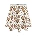 YEXIATODO Capybara 7/8 Girls Skirts Elastic Flared Tennis Skater Skirts with Built-in Shorts Athletic Skirt with Shorts Kids Active Flowy Teen Girls Fashion Skorts Sundress Playwear for School