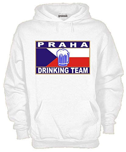 Settantallora - Felpa con Cappuccio KJ500 Praha Drinking Team Taglia M