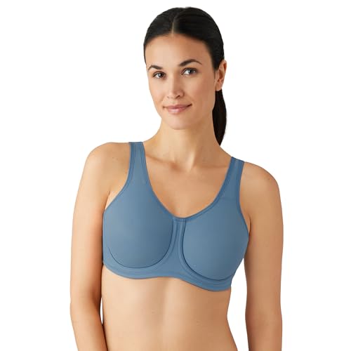 Image of Wacoal Women's Simone Sport Unlined Full Coverage Underwire Sports Bra, 855170