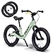 Produktbild PUKY Next Set 12 & 14" Green/Black | Mitwachsendes Laufrad 2-6 Jahre | Kinderlaufrad ab 2 Jahre | Lauflernrad mit Bremse & Sicherheitslenkergriffen | Balance Bike | FlipChip Räder | Höhenverstellbar
