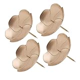 Matériau : laiton NKlaus 4X Couronne de l\'Avent Assiette de Bougie Ø10cm Assiette de Couronne Lotos Laiton Or Décoration de Noël 10650