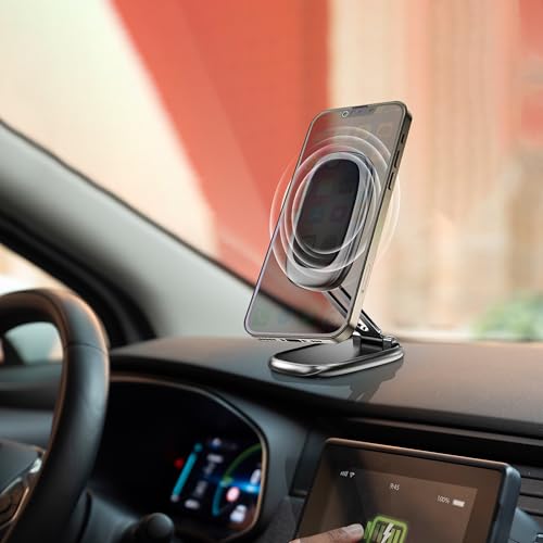 Robustt Magnetic Mobile Phone Holder (Pack of 1) | Super Strong Grip, 360° Rotation, Universal Compatibility, Easy Installation with Secure Adhesive Mount, Ideal for Car, Home, Office (B0D9K84NKQ) Amazon Price History, Amazon Price Tracker