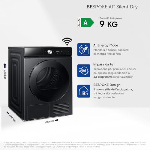 Samsung DV90DB8845GB recensione