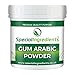 Price comparison product image Special Ingredients Gum Arabic Powder (Acacia) 100g Premium Quality, Vegan, Non-GMO, Gluten Free  Recyclable Container