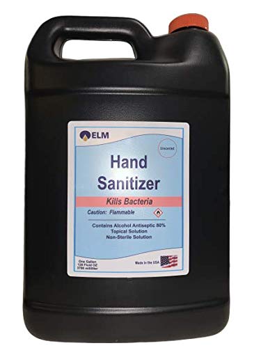 ELM - Instant Liquid Hand Sanitizer - 80% Ethyl - Advanced Natural H