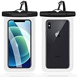 【El Ultimo Diseño Integrado】La última funda impermeable para teléfono cuenta con un diseño integrado. En el borde no hay cinta de sellado convencional. Puedes pulsar fácil y cómodamente el botón de volumen y el botón de apagado en el lateral del teléfono para hacerlo sin problemas. Utiliza el teléfono en el agua.