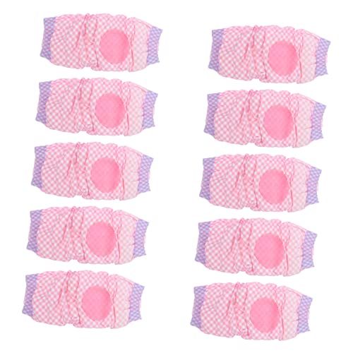 Totority 12Pcs Super Absorbent Disposable Dog Diapers with Tail Hole for Male Female Pets for Training Incontinence and Heat Cycle Needs Comfortable Fit for Puppies and Adult