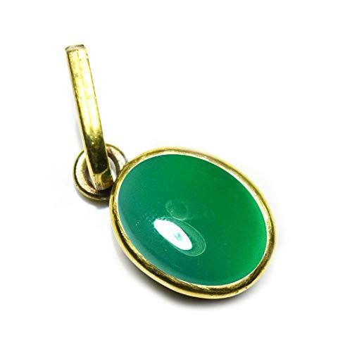 Anillos de oro con perla o piedra ónix verde natural para el día a día del hombre actual