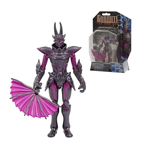 Gormiti - Figura de 15 cm del Villano Audra, Gormiti de la Nueva Era, Armadura de Quitar y Poner, Colores Brillantes y Acabados Metálicos, 9 Puntos de Articulación, Famosa (GRV21300) | Ya disponible en tu tienda friki favorita! En mundofriki.es!