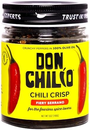 Don Chilio Medium Heat Serrano Mexican Chile Crisp, 5 oz.