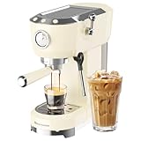 Brewmann Espresso Machine 20 Bar, Latte and Cappuccino...