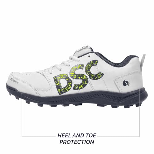 Image of DSC Beamer Cricket Shoes for Men - Lightweight Performance Sports Shoes, Durable & Comfortable Fit
