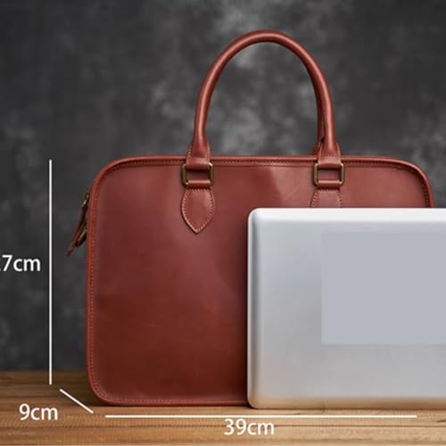 Men's Genuine Leather Bag Men's Briefcase Office Bags for Men Bag Man's Laptop Bags Male Briefcase Handbag2