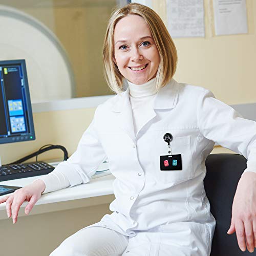 3 Pieces X Ray Badge Reel Christmas Retractable X Ray Badge Clips Hands Heart Nursing Name Id Badge Holder Radiology Tech Badge Holder With Alligator Clip For Nurse Doctors Teacher Student #TOP6