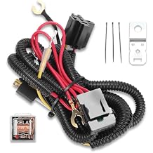12V Horn Wiring Harness Relay Kit, Universal 80A 2 Horns Wires and Relay Harness for Air Horn Vehicle Automotive Motorcycle Car Truck Grille Mount Blast Tone Horns