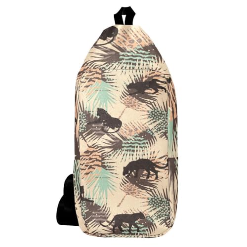 Sac à dos à bandoulière tropical pour soulager le dos en randonnée