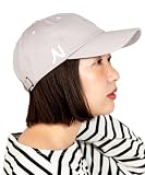 [ナコタ] スタンダード バイザー ロゴキャップ メンズ レディース 帽子 ベースボールキャップ 深め UV コットン 大きめ 大きいサイズ 春 夏 キャンプ アウトドア L/ミドル(頭囲55～58cm) グレー