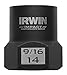 Irwin Tools 53909 Accessories, Impact Bolt Grip 9/16"/14mm 3/8 Dr