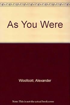 Hardcover As You Were Book