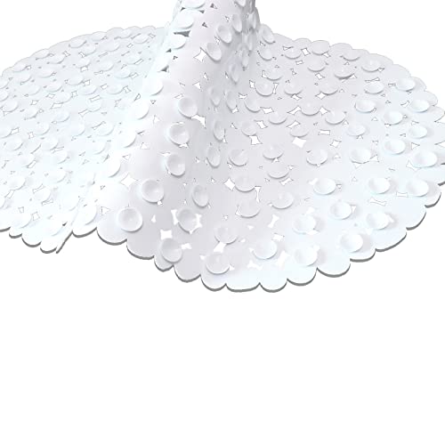 Tapis de bain antidérapant lavable en machine avec ventouses PVC - 5