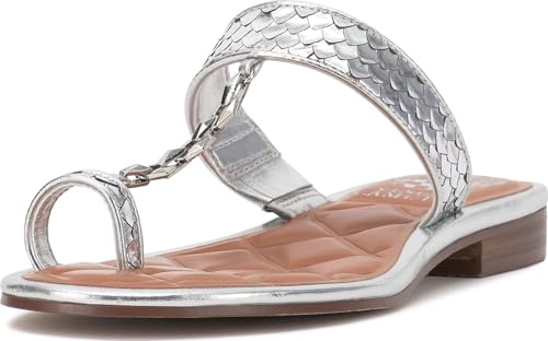 Sandale plate Lexiea nu-pieds argenté taille 35 chaussures été femme