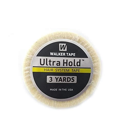 "Ultra Hold" Hair Extensions Tape Double Sided Roll Tapes Stickers Adhesive for Men Hair System Replacement Toupee Hair Extension Wig Bundles Hair Weave Closure Lace Frontal(3Y & 0.8CM)