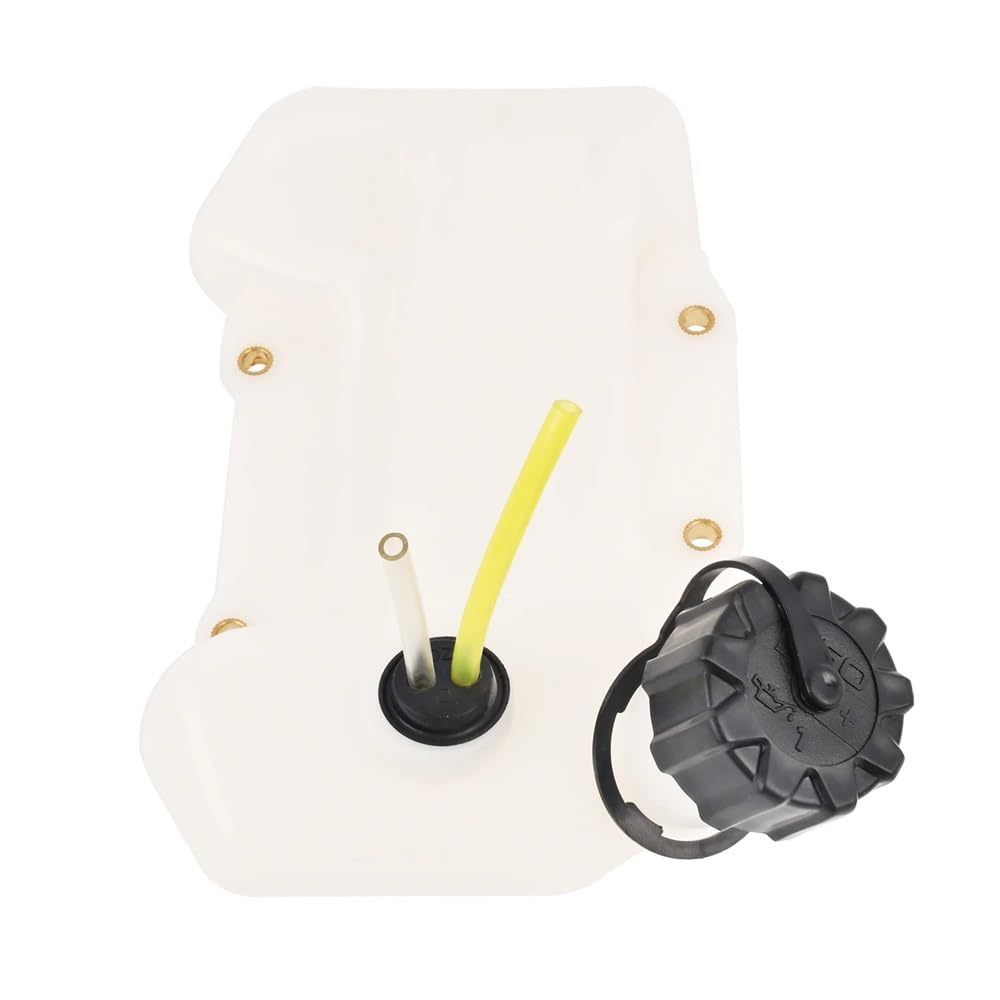 Conjunto de depósito de Combustible con tapón Compatible con desbrozadoras y sopladoras de Hojas KBH45, KBL45, TJ45, TJ45E y TJ45V de 45 CC.