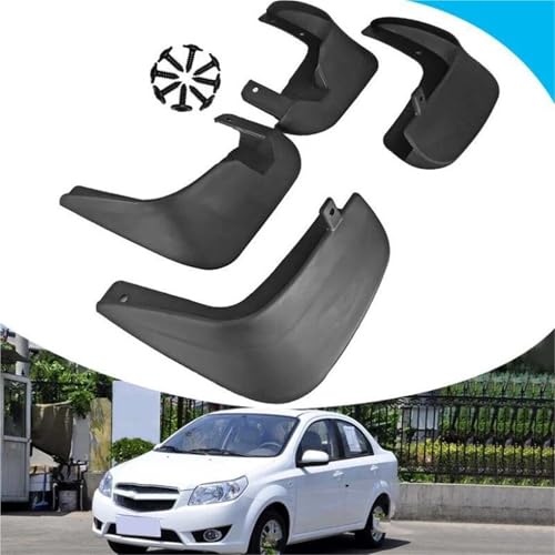 Garde-boue Chevrolet Aveo Kalos 2005-2010 accessoires de roue robustes - 4