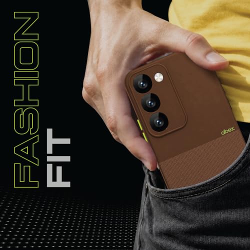 Image of AIBEX Premium Back Cover Case Compatible for Realme 16X 5G / Realme P4R 5G / Realme Narzo 100X 5G | Scratch & Drop Tested Shockproof Matte Texture Case with Soft Microfibre Lining Slim Fit