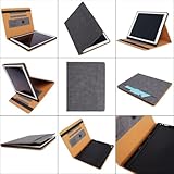 World biz Case for Honor Pad 9 12.1 Inch 2024 Tablet Cover, Premium Leather Business Cover Multi-Angle Viewing with Pocket & Pencil Holder, Auto Sleep/Wake, Honor Pad 9 (Grey) - Image 4