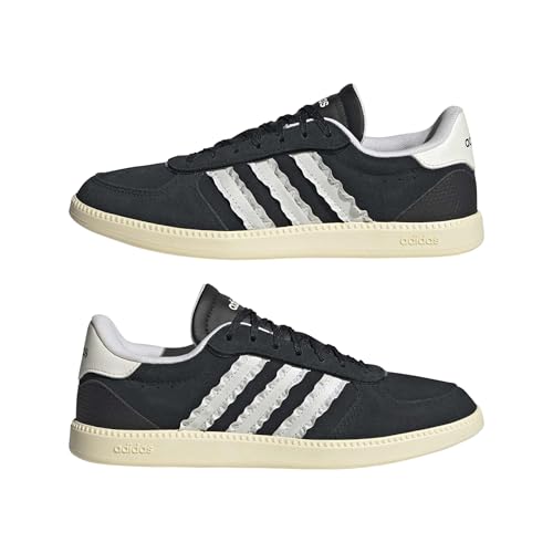 Image of adidas Womens Breaknet Sleek Suede Sports Shoes