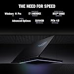 ASUS ROG Strix G16 Gaming Laptop 2025, Intel Core i7 Processor 14650HX, NVIDIA GeForce RTX 5060 GPU, 16" FHD+ 165Hz/3ms Nebula Display, 32 GB DDR5, 2 TB Gen 4 SSD, Wi-Fi 7, Windows 11 Pro, Accessories - Image 3