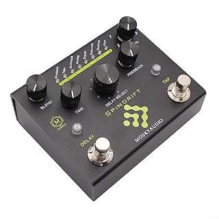 Mosky Pédale d’effets de retardement et de réverbération pour guitare basse, pédale d’effet de guitare à retardement numérique Mosky 8 modes avec pédale d’effet de guitare TAP - Les Beatles, Paul McCartney, John Lennon, RIngo Starr, George Harrison Mosky Pédale d'effets de retardement et de réverbération pour guitare basse, pédale d'effet de guitare à retardement numérique Mosky 8 modes avec pédale d'effet de guitare TAP – Image 5