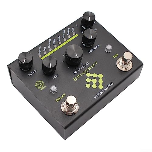 Mosky Pédale d’effets de retardement et de réverbération pour guitare basse, pédale d’effet de guitare à retardement numérique Mosky 8 modes avec pédale d’effet de guitare TAP - Les Beatles, Paul McCartney, John Lennon, RIngo Starr, George Harrison Mosky Pédale d'effets de retardement et de réverbération pour guitare basse, pédale d'effet de guitare à retardement numérique Mosky 8 modes avec pédale d'effet de guitare TAP – Image 6
