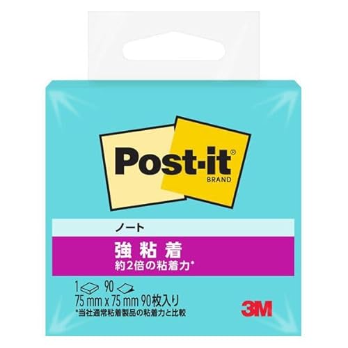 3M ポストイット 付箋 強粘着 大きい