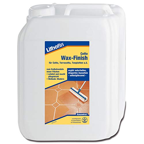 Preisvergleich Produktbild Lithofin Cotto Wax-Finish 5 Liter