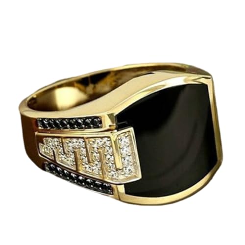 Bague cubaine homme anneau hip-hop rétro pour vos soirées chic