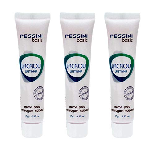3 Lacrou Justinha Adstringente Feminino Sempre Virgem 15g + Brinde