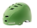 levior helm kinder QUICKSAFE-Verstellsystem Levior Fahrradhelm Control Green Gr. S