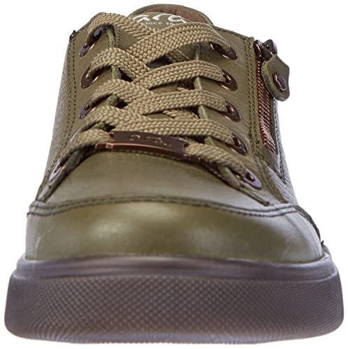 ARA Roma, Scarpe Basse con Lacci Donna, Oliva, 39