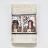 Outhouses Country Hand Towel