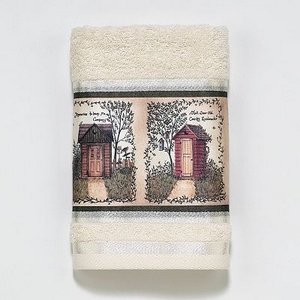 Outhouses Country Hand Towel